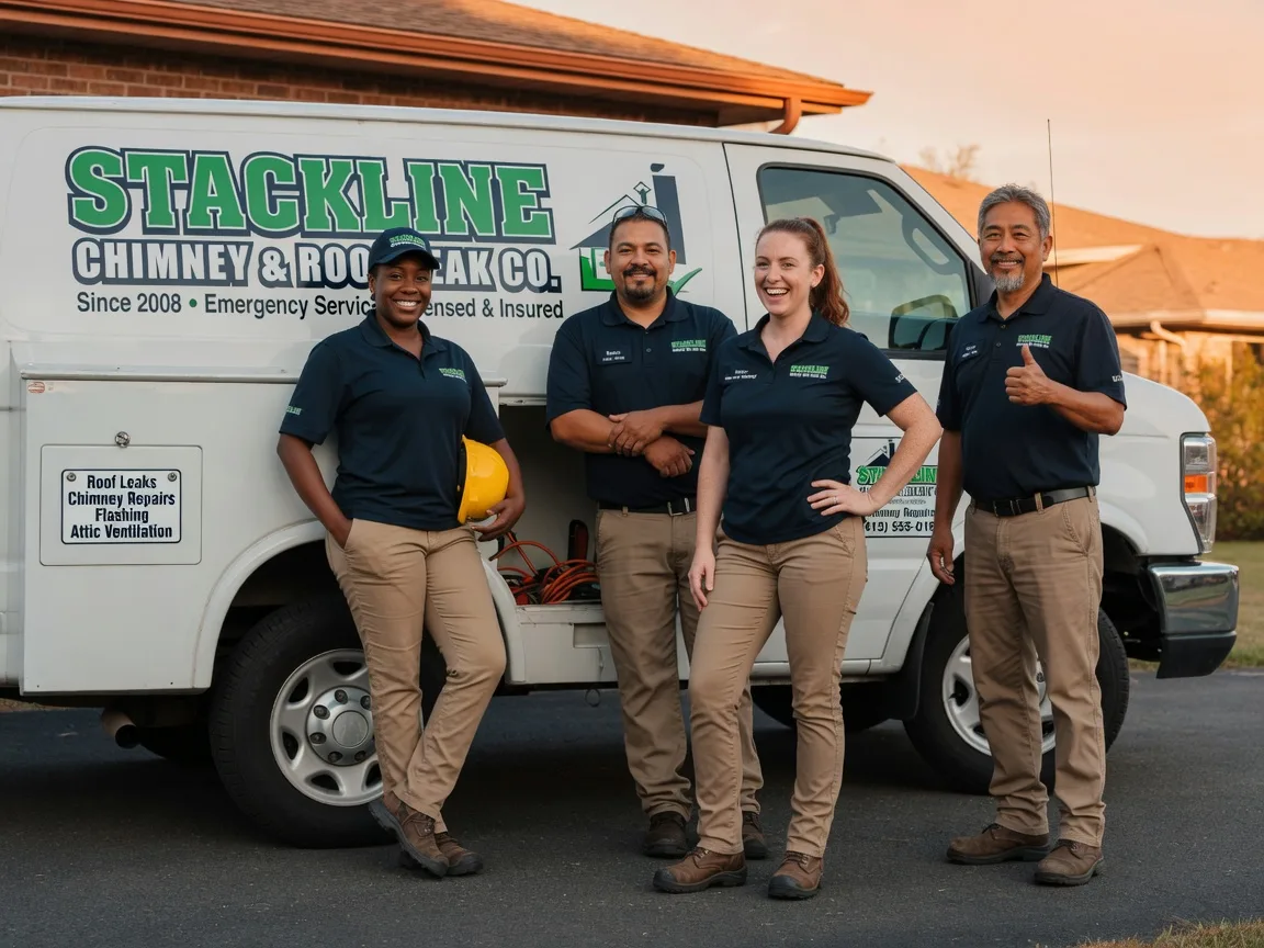Chimney flashing repair company in Union, WV